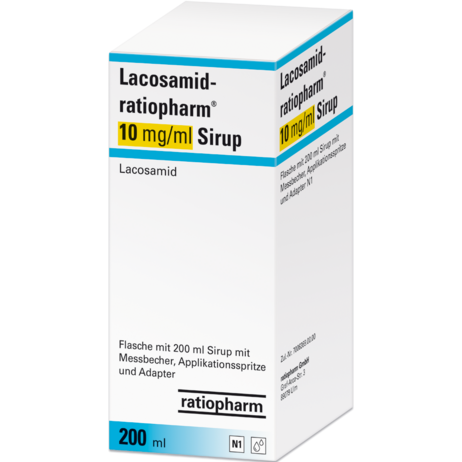Lacosamid-ratiopharm® 10&nbsp;mg/ml Sirup