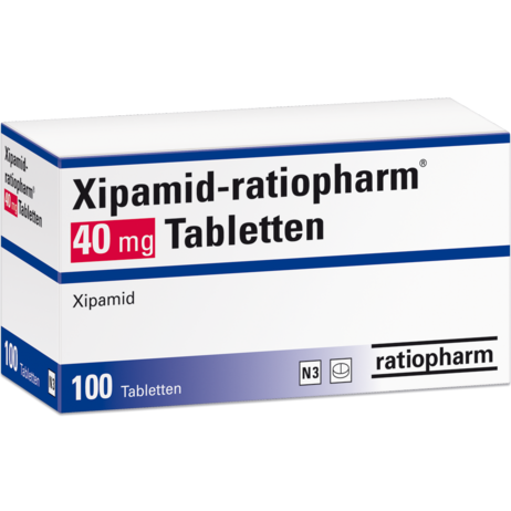 Xipamid-ratiopharm® 40&nbsp;mg Tabletten