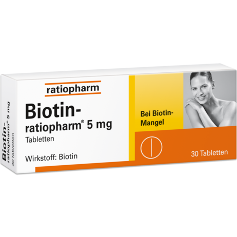 Biotin-ratiopharm® 5&nbsp;mg