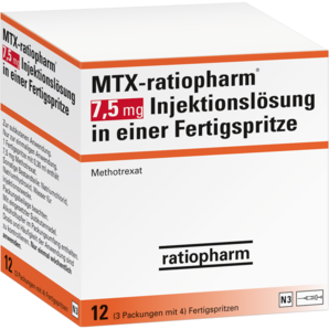 MTX-ratiopharm® 7,5 mg Injektionslösung in einer Fertigspritze