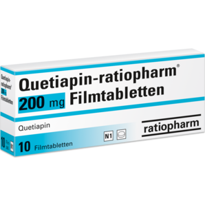 Quetiapin-ratiopharm® 200 mg Filmtabletten