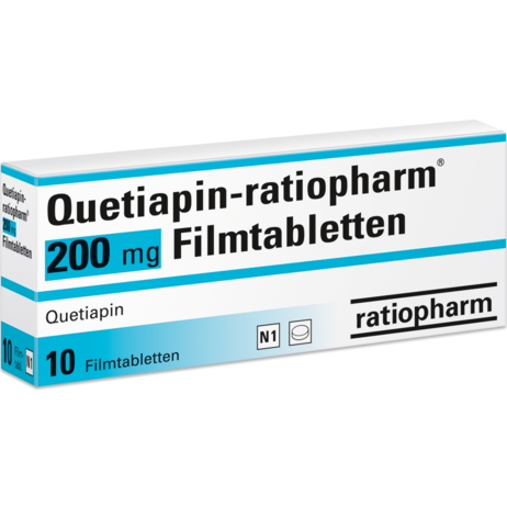 Quetiapin-ratiopharm® 200&nbsp;mg Filmtabletten