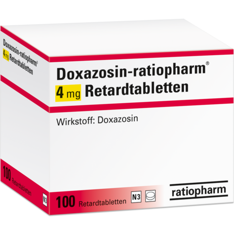Doxazosin-ratiopharm® 4&nbsp;mg Retardtabletten