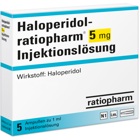 Haloperidol-ratiopharm® 5&nbsp;mg Injektionslösung