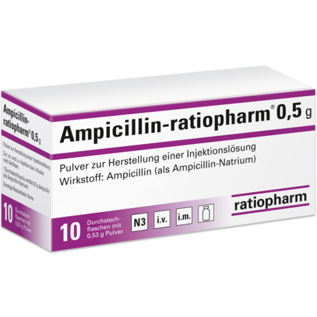 Ampicillin-ratiopharm® 0,5&nbsp;g