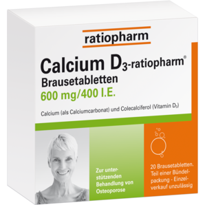 Calcium D3-ratiopharm® Brausetabletten