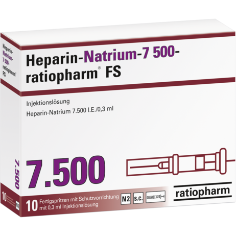 Heparin-Natrium-7500-ratiopharm FS
