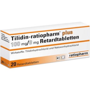 Tilidin-ratiopharm® plus 100 mg/8 mg Retardtabletten