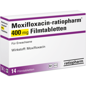 Moxifloxacin-ratiopharm® 400 mg Filmtabletten