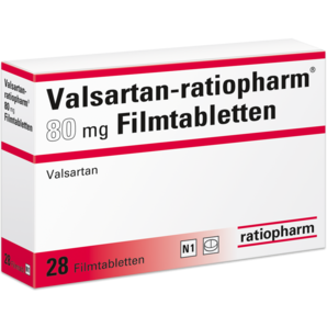 Valsartan-ratiopharm® 80 mg Filmtabletten