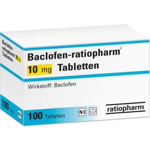 Baclofen-ratiopharm® 10 mg Tabletten