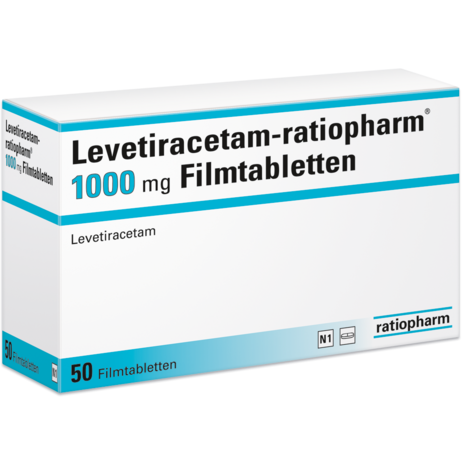 Levetiracetam-ratiopharm® 1000&nbsp;mg Filmtabletten