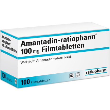 Amantadin-ratiopharm® 100&nbsp;mg Filmtabletten