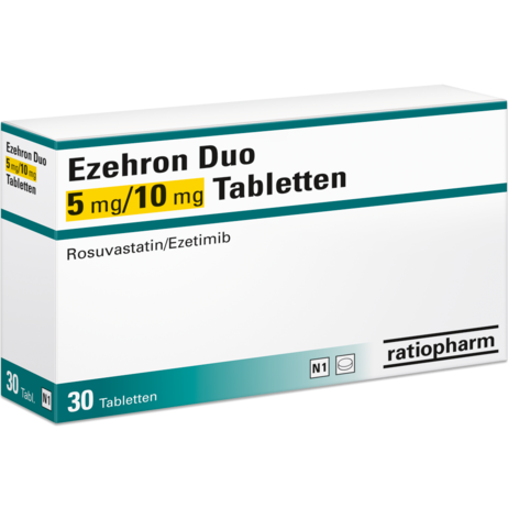 Ezehron Duo 5&nbsp;mg/10&nbsp;mg Tabletten