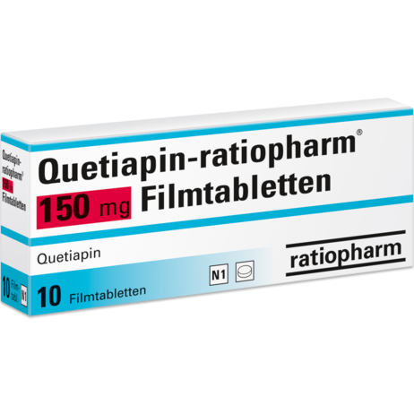 Quetiapin-ratiopharm® 150&nbsp;mg Filmtabletten