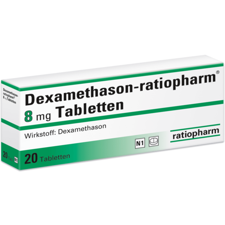 Dexamethason-ratiopharm® 8&nbsp;mg Tabletten