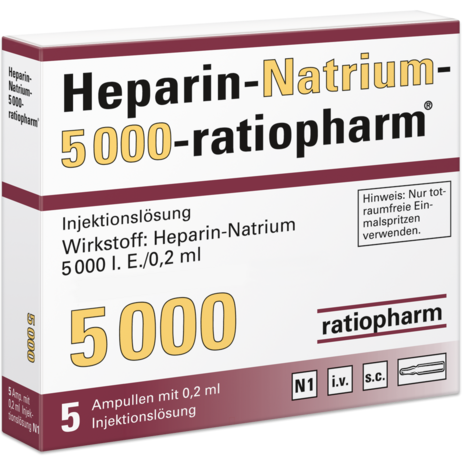 Heparin-Natrium-5000-ratiopharm® (Ampullen)