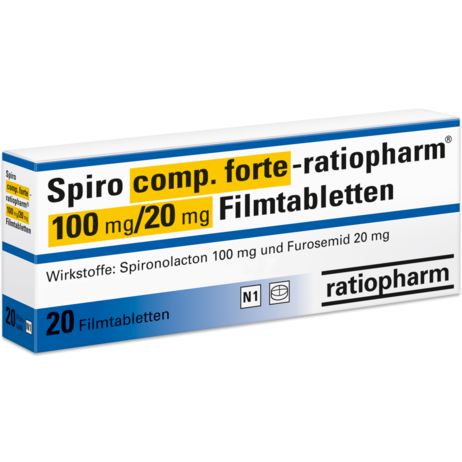 Spiro comp. forte-ratiopharm® 100&nbsp;mg/20&nbsp;mg Filmtabletten