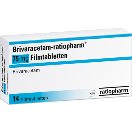Brivaracetam-ratiopharm® 75&nbsp;mg Filmtabletten