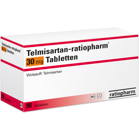 Telmisartan-ratiopharm® 30&nbsp;mg Tabletten