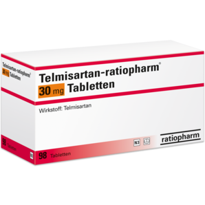 Telmisartan-ratiopharm® 30 mg Tabletten