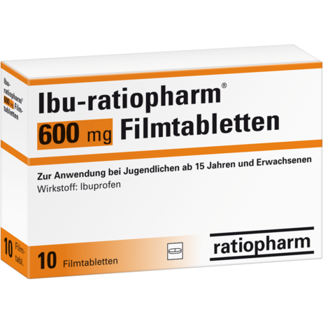 Ibu-ratiopharm® 600&nbsp;mg Filmtabletten