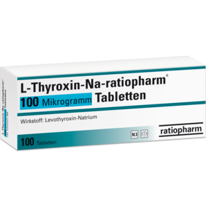 L-Thyroxin-Na-ratiopharm® 100 Mikrogramm Tabletten