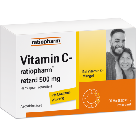 Vitamin C-ratiopharm® retard 500&nbsp;mg