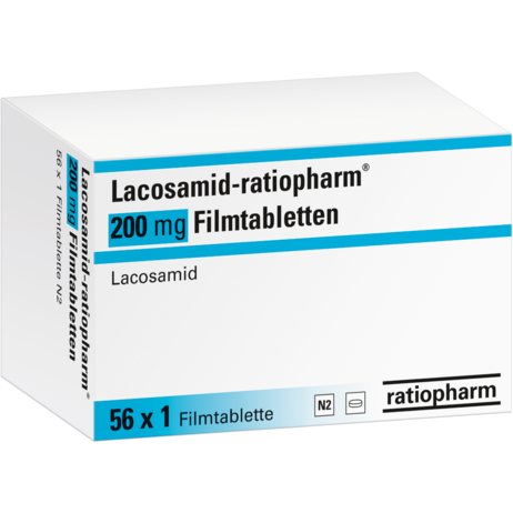Lacosamid-ratiopharm® 200&nbsp;mg Filmtabletten