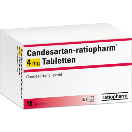 Candesartan-ratiopharm® 4&nbsp;mg Tabletten