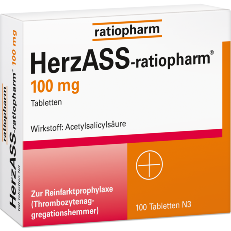 HerzASS-ratiopharm® 100&nbsp;mg