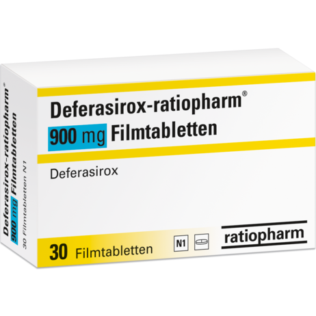 Deferasirox-ratiopharm® 900&nbsp;mg Filmtabletten