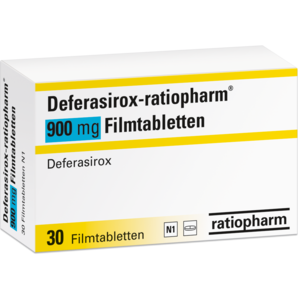 Deferasirox-ratiopharm® 900 mg Filmtabletten
