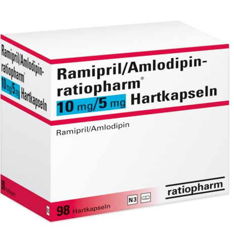 Ramipril/Amlodipin-ratiopharm® 10&nbsp;mg/5&nbsp;mg Hartkapseln