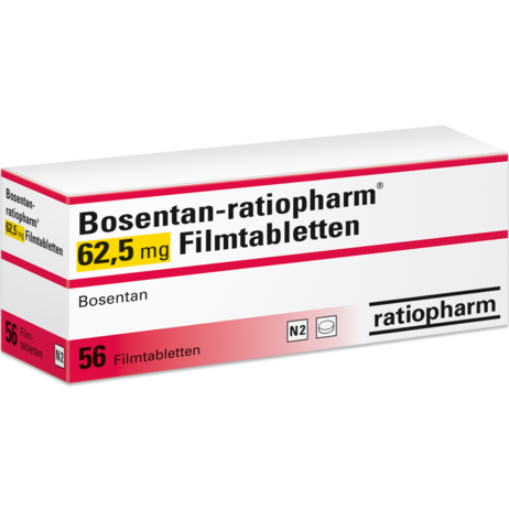 Bosentan-ratiopharm® 62,5&nbsp;mg Filmtabletten