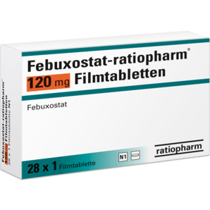 Febuxostat-ratiopharm® 120 mg Filmtabletten