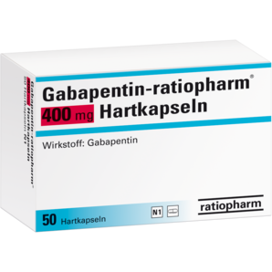 Gabapentin-ratiopharm® 400 mg Hartkapseln