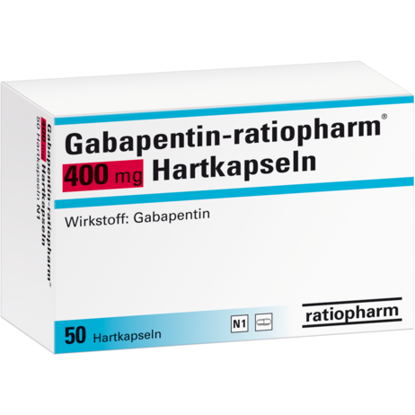 Gabapentin-ratiopharm® 400&nbsp;mg Hartkapseln