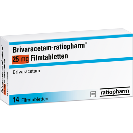 Brivaracetam-ratiopharm® 25&nbsp;mg Filmtabletten