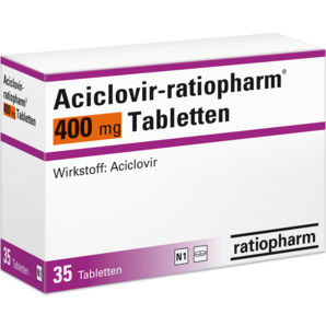 Aciclovir-ratiopharm® 400 mg Tabletten