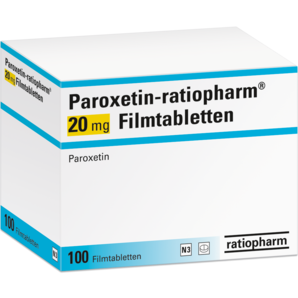 Paroxetin-ratiopharm® 20 mg Filmtabletten