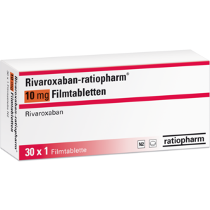 Rivaroxaban-ratiopharm® 10 mg Filmtabletten