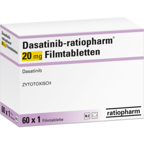 Dasatinib-ratiopharm® 20 mg Filmtabletten