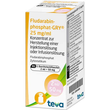 Fludarabinphosphat-GRY® 25&nbsp;mg/ml Konzentrat zur Herstellung einer Injektions-/Infusionslösung