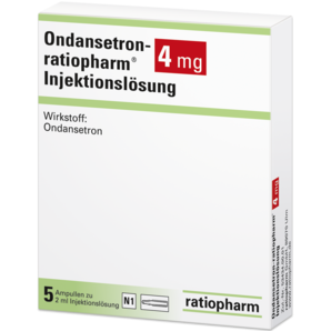 Ondansetron-ratiopharm® 4 mg Injektionslösung