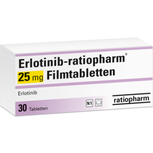 Erlotinib-ratiopharm® 25 mg Filmtabletten