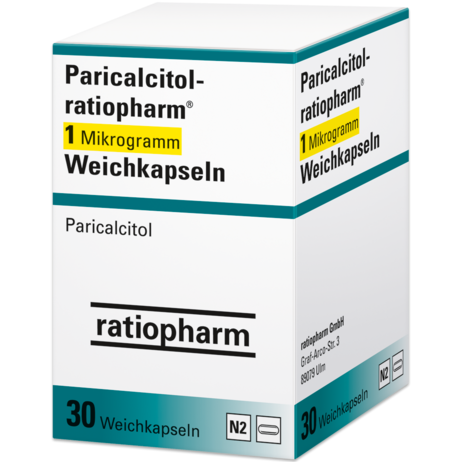 Paricalcitol-ratiopharm® 1&nbsp;Mikrogramm Weichkapseln
