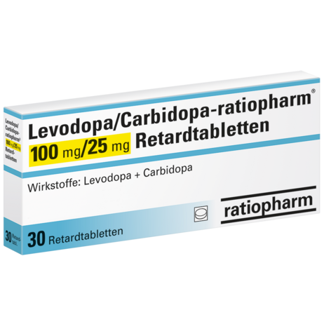 Levodopa/Carbidopa-ratiopharm® 100&nbsp;mg/25&nbsp;mg Retardtabletten
