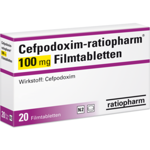 Cefpodoxim-ratiopharm® 100 mg Filmtabletten