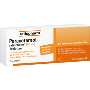 Paracetamol-ratiopharm® 500 mg Tabletten